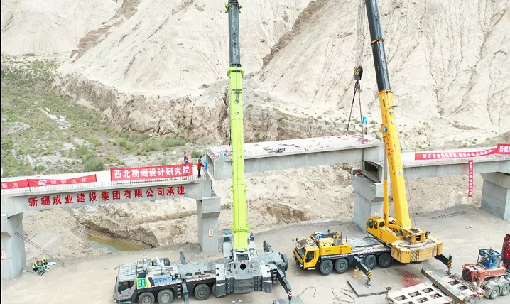 兵团第三师红旗农场托克拉克水库放水渠防渗改建工程